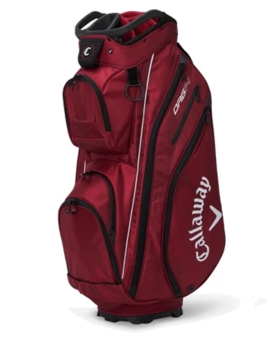 Callaway Org 14 Cart Bag, Cardinal Red 3 Callaway Org 14 Cart Bag, Cardinal Red