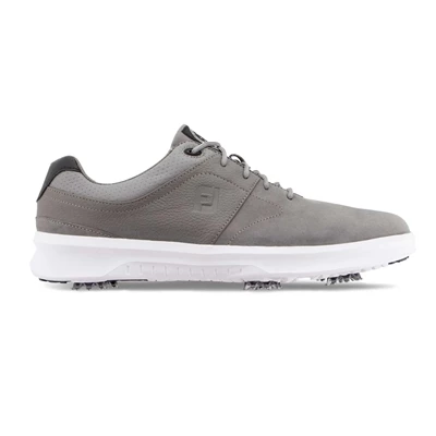 FootJoy FJ Contour Spiked Shoes, Grey 3 FootJoy FJ Contour Spiked Shoes, Grey