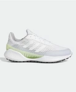 Adidas Women's Summervent Spikeless Shoes, Cloud White / Cloud White / Almost Lime