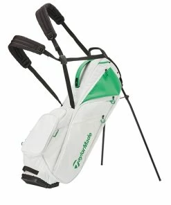 TaylorMade FlexTech Lite Stand Bag, White/Green