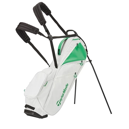 TaylorMade FlexTech Lite Stand Bag, White/Green 3 TaylorMade FlexTech Lite Stand Bag, White/Green