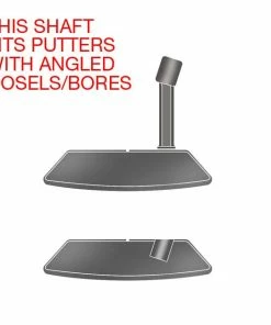Apollo® Apollo Curved (Offset) Steel Putters-Putter -Golf Bags Sales Store ap46op 2 xl