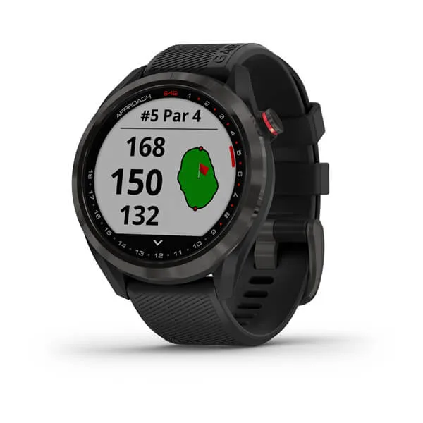 Garmin Approach S42 – Carbon Grey W/Black Watch 3 Garmin Approach S42 – Carbon Grey W/Black Watch