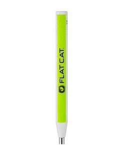 Lamkin Flat Cat White/Green Putter Grip